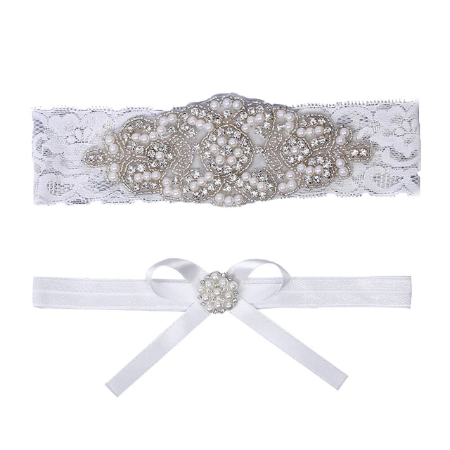 Set completo donna giarrettiera donna cristallo perla ab strass set outfit donna