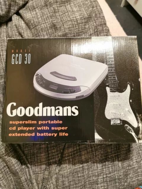 Goodmans Retro Superslim Portable CD Player