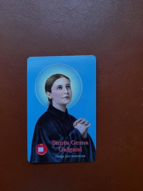 Relicario Santa Gema en estampa