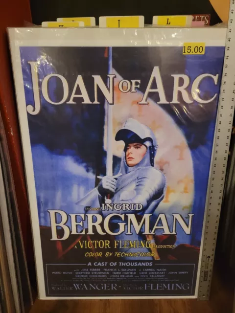 Victor Fleming - Joan of Arc - 27x40 Reproduction Poster