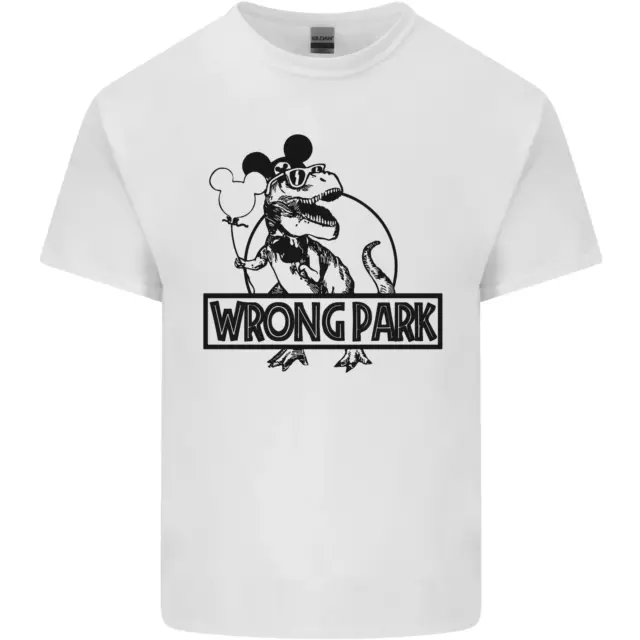 T-shirt bambini Wrong Park Funny T-Rex dinosauro jurrasic