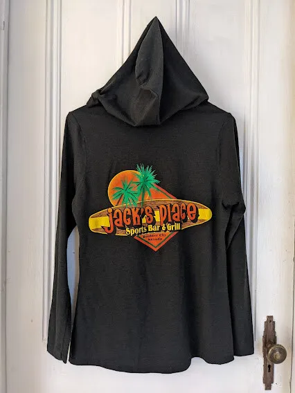 Jacks Place Hoodie Boulder City Nevada Bar and Grill Women's size M
