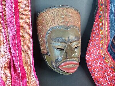 Old Balinese Carved Wooden Dance Mask …beautiful collection and display piece