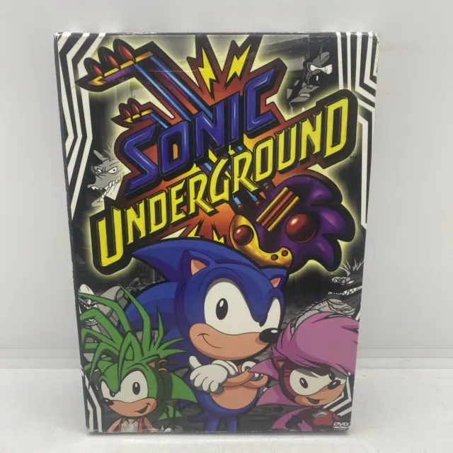 Sonic Underground First 20 Episodes DVD Free Postage AU Seller