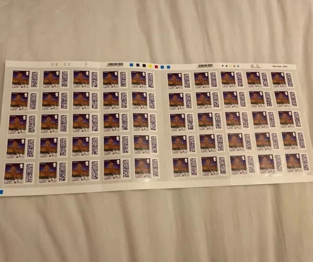 🎅🏻 ROYAL MAIL 50 1st First Class Stamps Xmas Christmas 2024🎄 £35.00