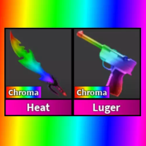 Roblox Murder Mystery 2 MM2 Super Rare Chroma Knives and Guns *FAST  DELIVERY*