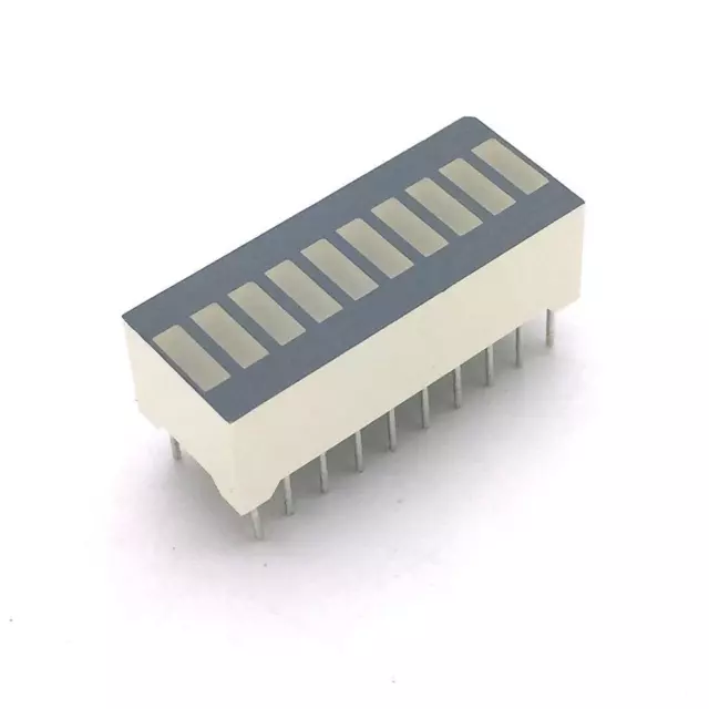 Indicatore grafico a barre LED Kingbright, 10 barre, verde