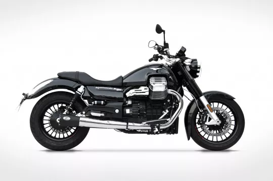 Moto Guzzi California 2013-2015 Zard Terminali Scarico Doppio Lucidato