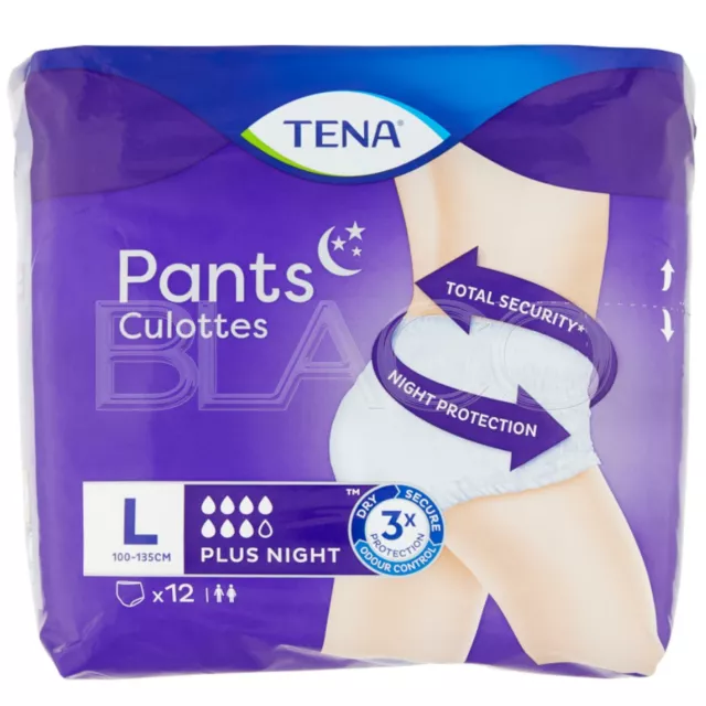 Tena Lady Pants Plus Night Large - 12pz