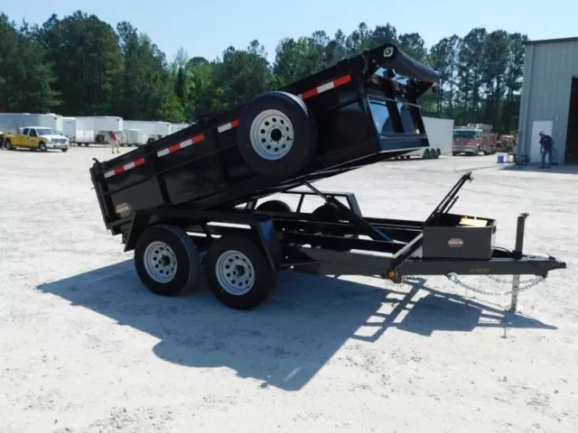 2023 Covered Wagon Trailers 6x10 Dump with Tarp