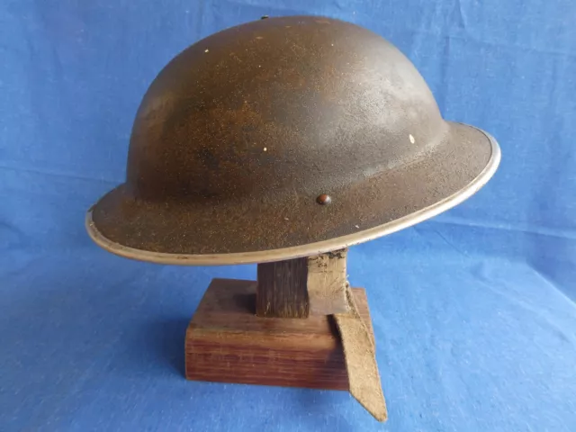 WWII British Army Military Brodie Helmet - not sword or lance