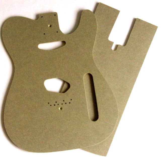 Gabarit Telecaster Style Guitar Body Templates