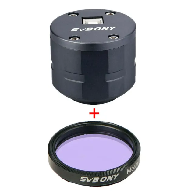 SVBONY SV305 CMOS Astronomical Camera 2MP Planetary Eyepiece USB2.0 +Moon Filter