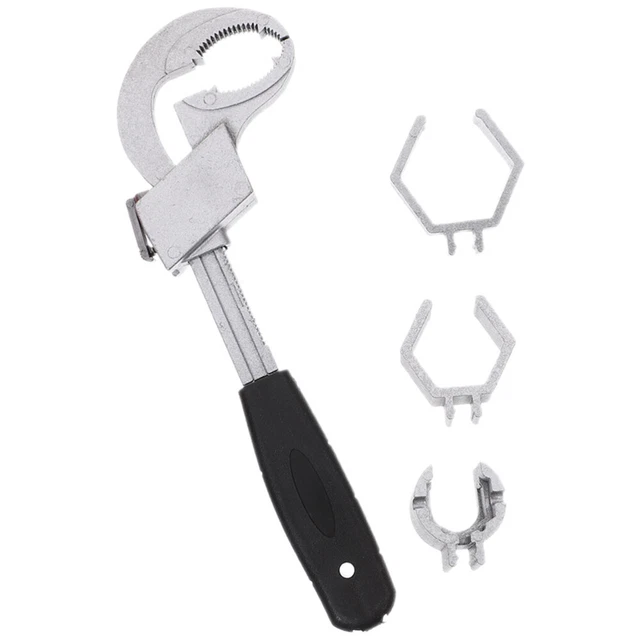 Llave ajustable de baño aleación de aluminio llave fregadero ajustable
