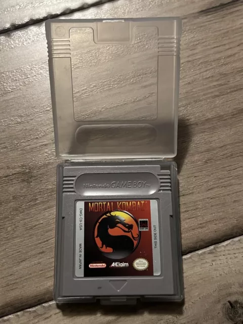 Mortal Kombat (Nintendo Game Boy, 1993) CART ONLY WITH OEM CASE