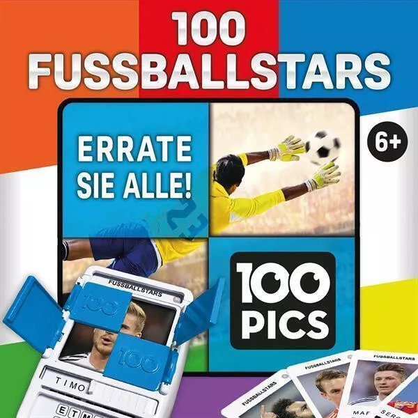 100 Football Stars Pictures New+Boxed