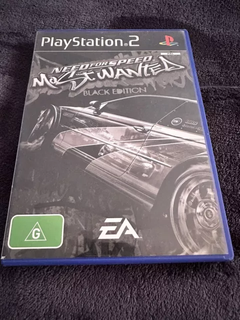 Playstation 2 PAL Edition Need for Speed Most Wanted Video Game