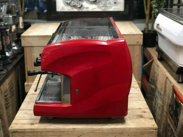 Wega Polaris 3 Gruppi Rossa Macchina Caffe' Espresso Caffe' Commerciale... 4
