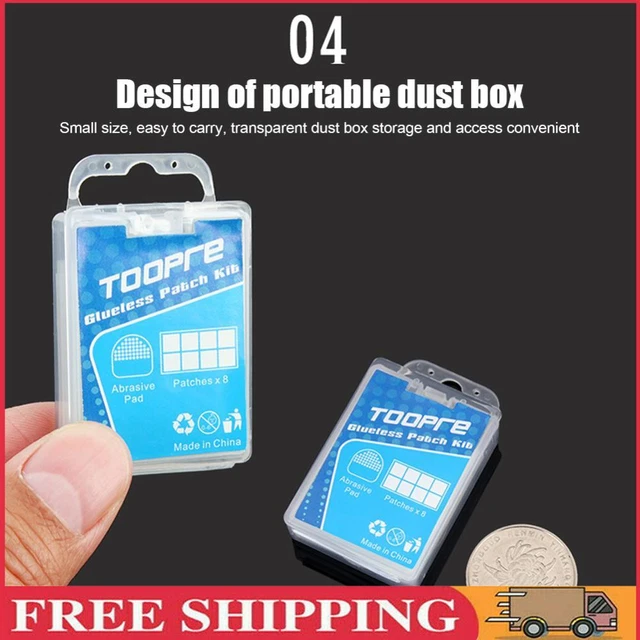Bicycle Bike Tire Rubber Patch Piece Cycling Puncture Repair Tool Kits (01)