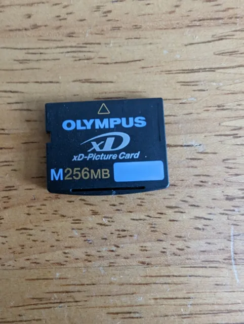 Tarjeta de imagen OLYMPUS 256 MB xD - tarjeta de memoria para cámara digital para digital vintage