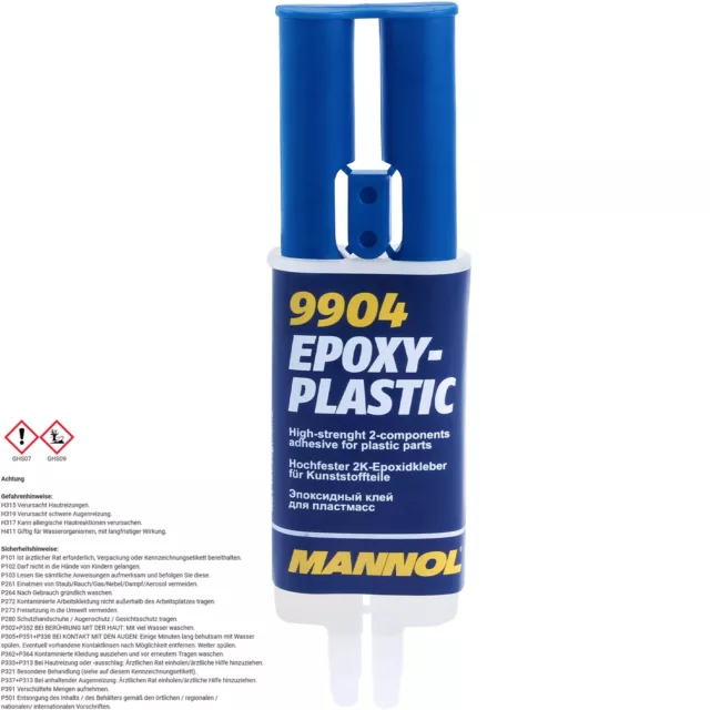 MANNOL 9904 EPOXY PLASTIC KLEBSTOFF 30g ZWEIKOMPONENTENKLEBER EPOXIDKLEBER 2K