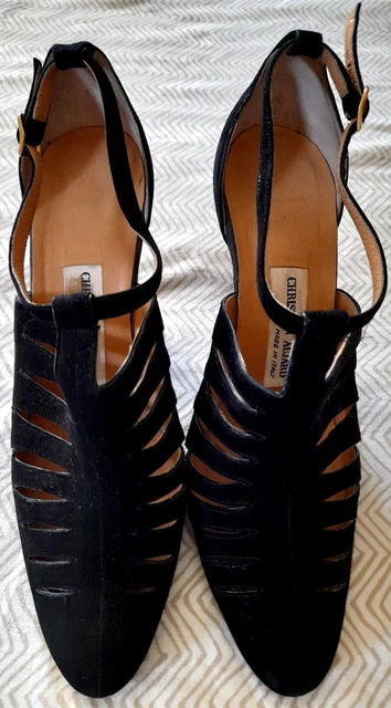 Escarpins Daim Noir Accessoire Diffusion - Pointure 38.5 - Occasion Très Bon État