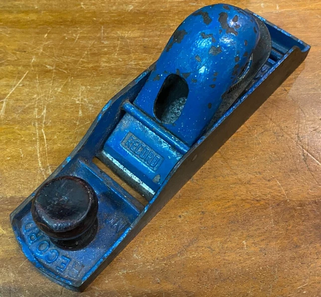 Lovely Rare Vintage Old School Record Double Ended Block Plane No 0130 A61