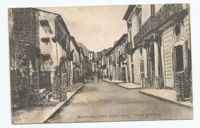 Cartolina antica di Montesarchio