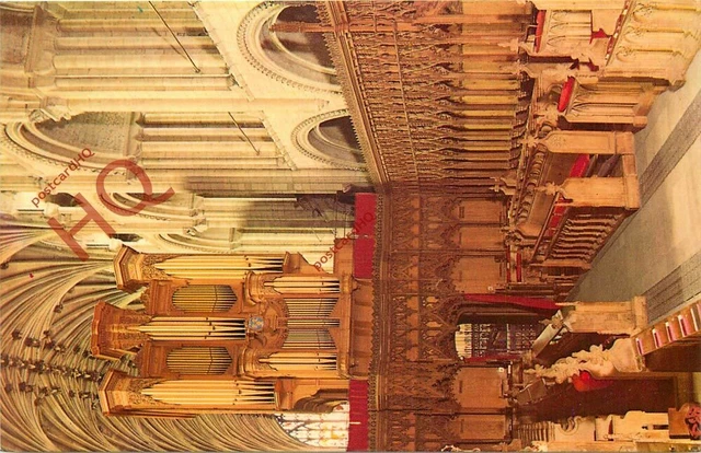 Picture Postcard- Norwich Cathedral, the Choir Looking West