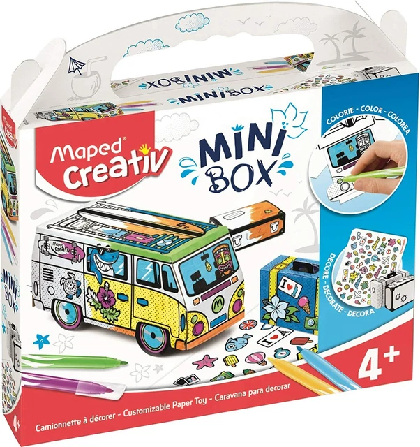 Maped Creative Mini Box Papier Camper Van Spielzeug