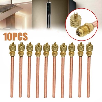 5 Climatiseur Réfrigération Access Vannes Tube Cuivre Remplissage Pièce 3.4 Mpa 