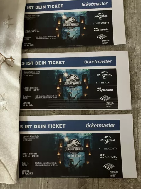 jurassic world Tickets Berlin