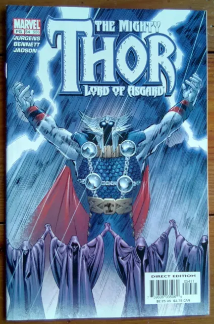 Thor 54, Marvel Comics, November 2002, Vf