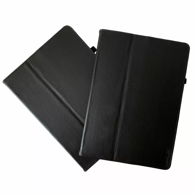 Echt Leder Schutzhülle Apple iPad Air 1 Tablet Tasche  Cover Smart Case schwarz