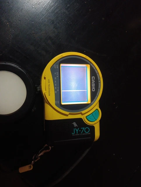 CASIO ポータブルテレビ　JY-10 KOOLモデル CASIO ポータブルテレビ JY-10 KOOLモデル