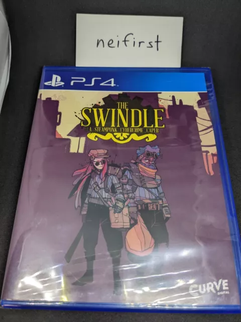 Limited Run Games #40 THE SWINDLE (PS4, 2017) **BRAND NEW / FACTORY SEALED**