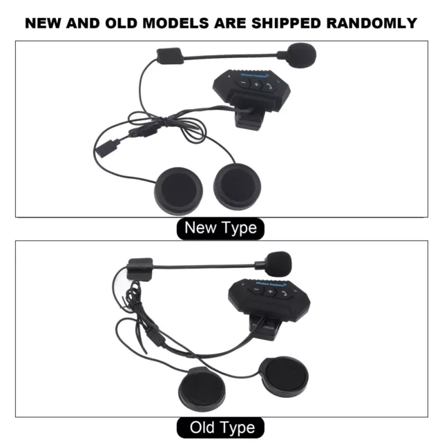 Motorcycle Headset Helmet Intercom Headset Earphone Ultra Low Power Consumption