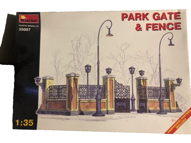 MiniArt 35007 1/35 "Porte et clôture du parc" neuf