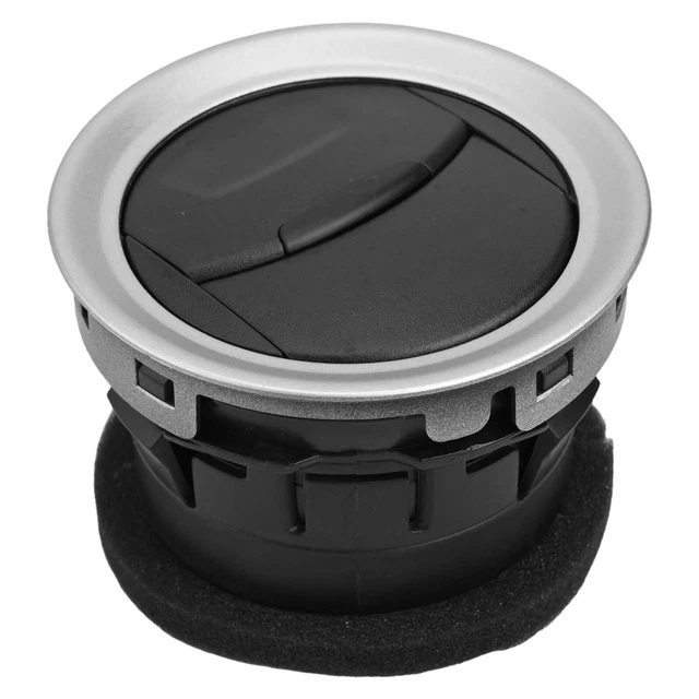 Grilles D’aération Pour Tableau De Bord Audi A3/S3 8P 2008-2012 – 2 Pièces Noires Chromées En ABS, Remplacement Facile - 9