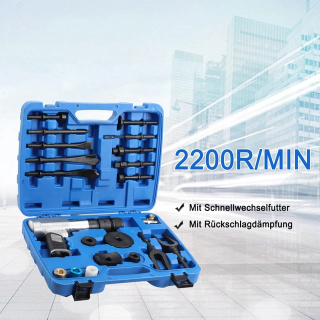 Set martelli scalpello ad aria compressa ad aria compressa dissotterravite acciaio