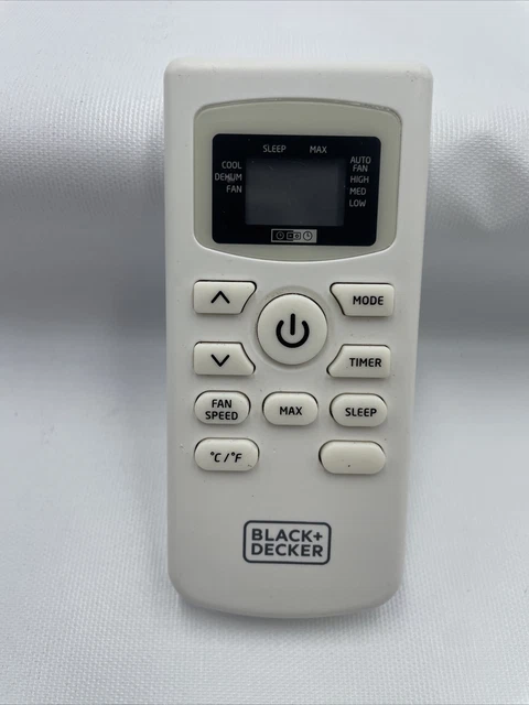 Black Decker OEM Remote Control 810900350A AC Air Conditioner Remote