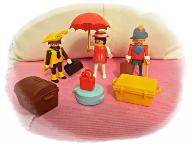 Playmobil Klicky Figuren Reisende mit Zubehör  Aristokraten *RAR*