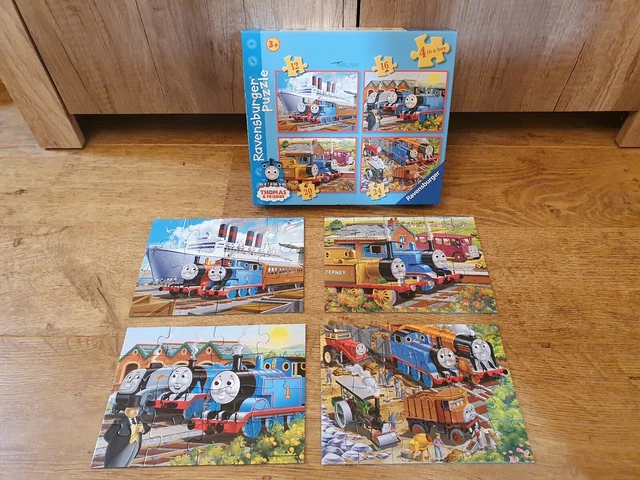 THOMAS THE TANK Engine 4 In A Box Puzzles £6.80 - PicClick UK