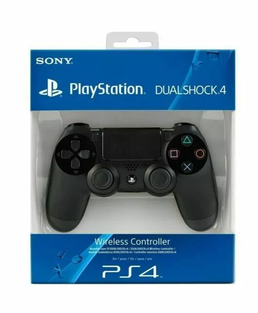 Sony PlayStation DualShock 4 Wireless Controller - Black