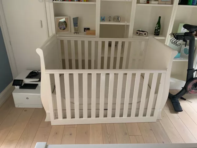 Silver cross portobello cot bed on sale