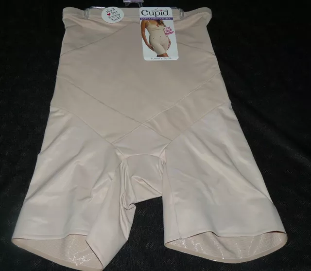 Cupid Women's Extra Firm Control Tummy Tuck Open-Bust Boy Short