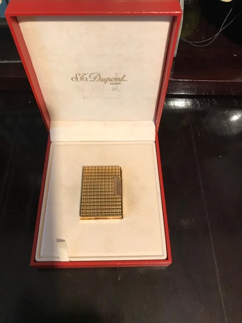accendino dupont oro vintage anni 80