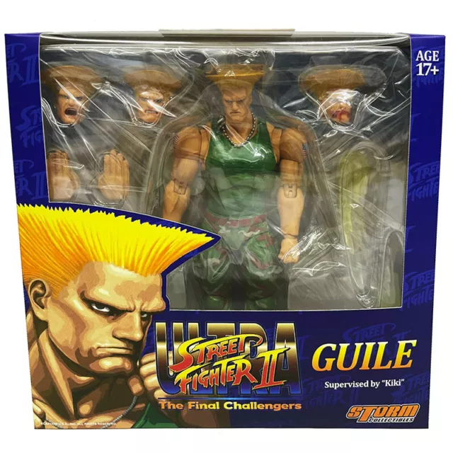 Street Fighter Guile Final Challenger Action Figure 1/12 Storm Toys Official