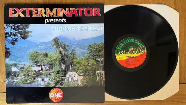 EXTERMINATOR Presents TURN ON THE HEAT Vinyl LP Sanchez Daddy Freddy REGGAE best