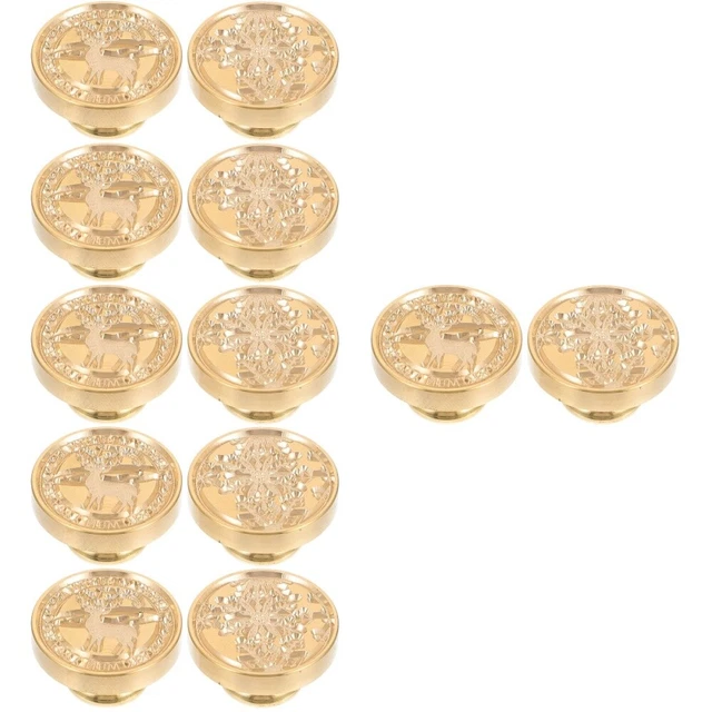 12 Pcs Weihnachtssiegelstempel Hochzeitsumschläge Weihnachten Siegel